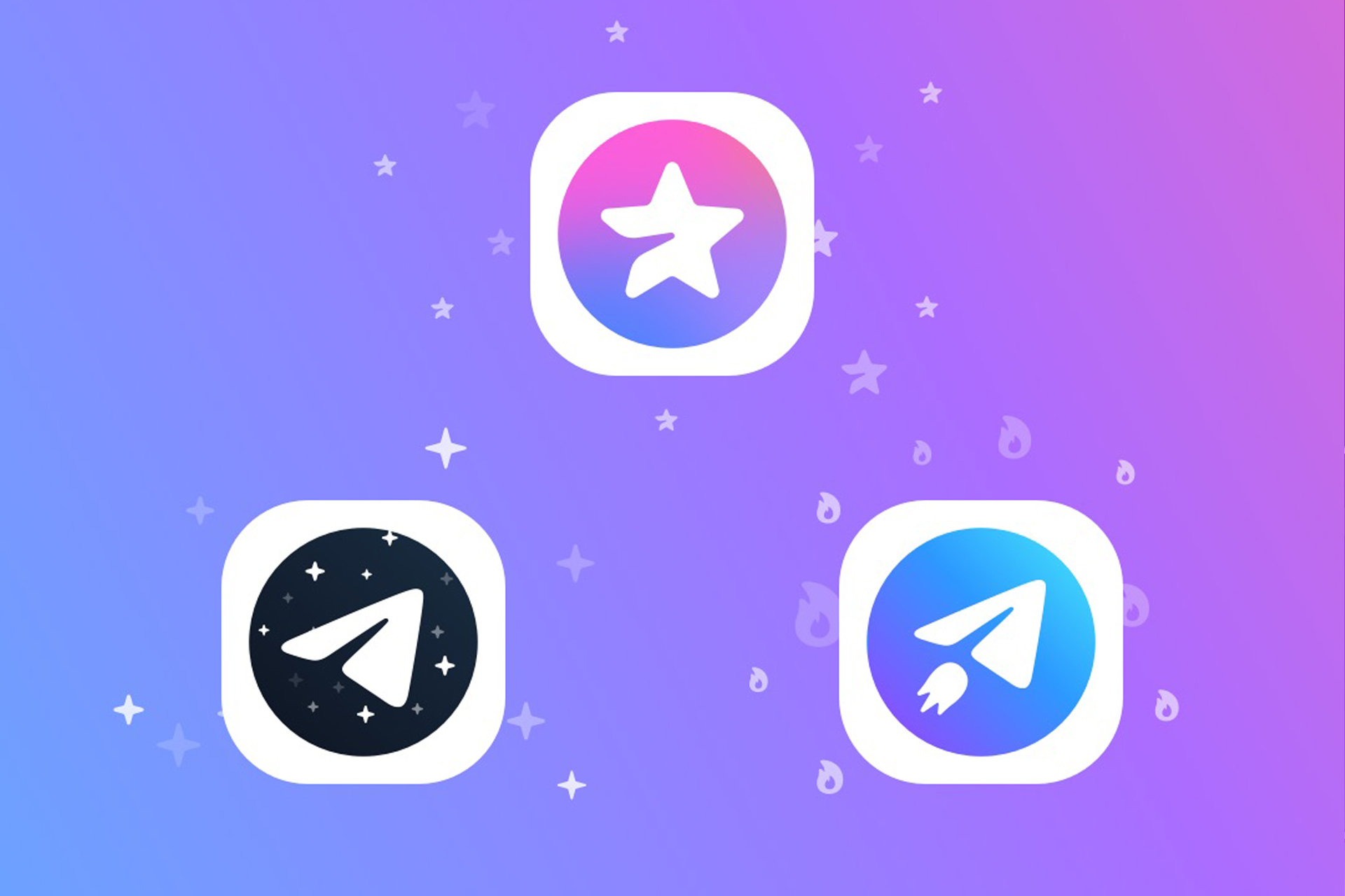 آیکون های اختصاصی اشتراک تلگرام پریمیوم / Telegram Premium